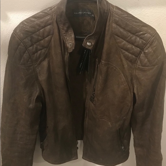 Ralph Lauren Black Label leather jacket - Picture 13 of 16
